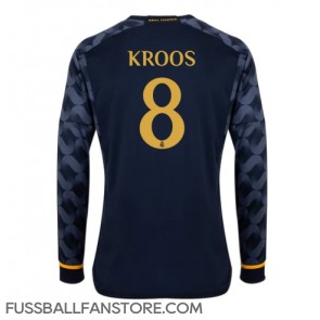 Real Madrid Toni Kroos #8 Replik Auswärtstrikot 2023-24 Langarm